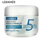 5 Seconds Retinol Anti-Wrinkle Cream Instant Anti Aging Line Fade Cream Firming Face Fine Skin Moisturizing Care Lifting Cream